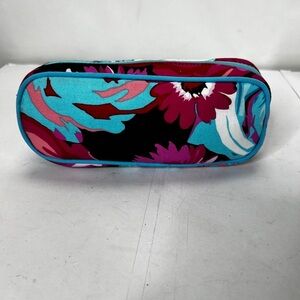 Tropical Leaf Spring Makeup Bag Case